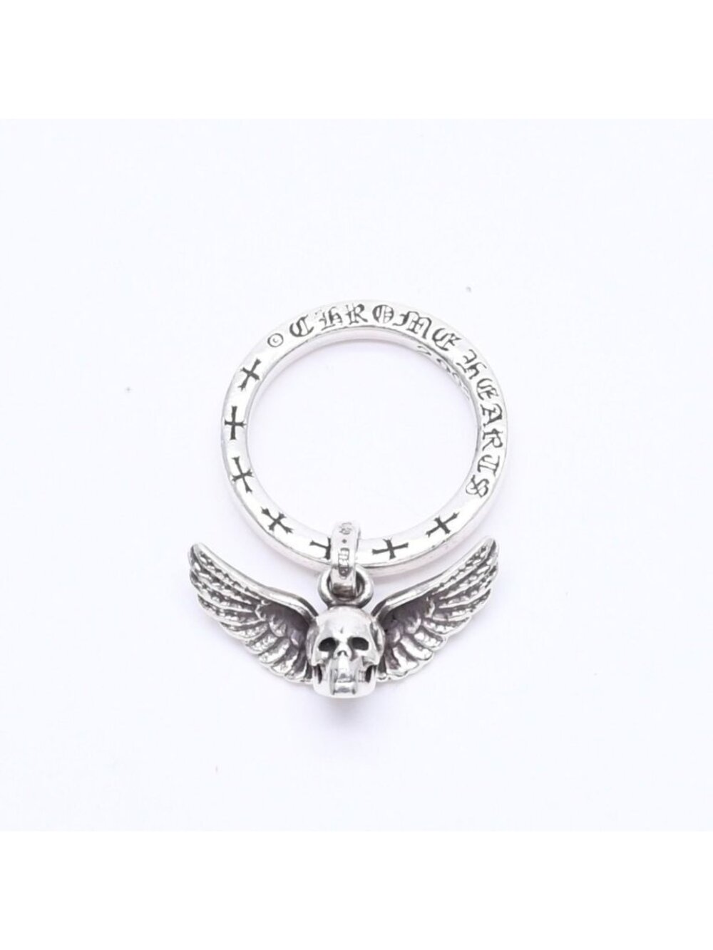 Chrome Hearts Ntfl Foti Mahalia Ring 925 Sterling Silver